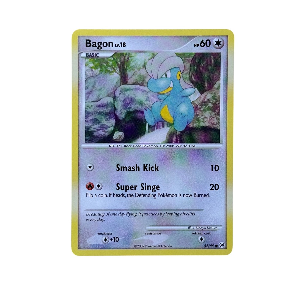Bagon Lv.18 Pokemon Card Diamond & Pearl Stormfront 92/99 TCG